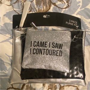 3 piece makeup bag‎ set